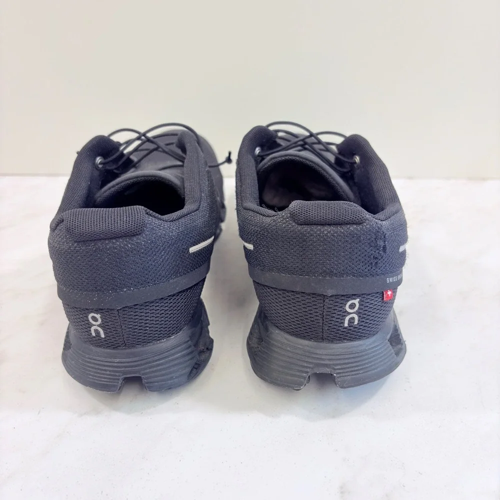Athletic Gorpcore Running Shoes Cloud 5 Mesh On Cloud Women Black